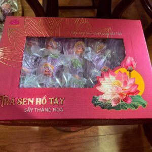 Trà sen truyền thống Mẫu 1